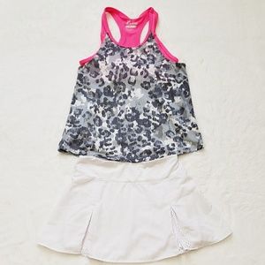 Girl's tennis outfit size 8